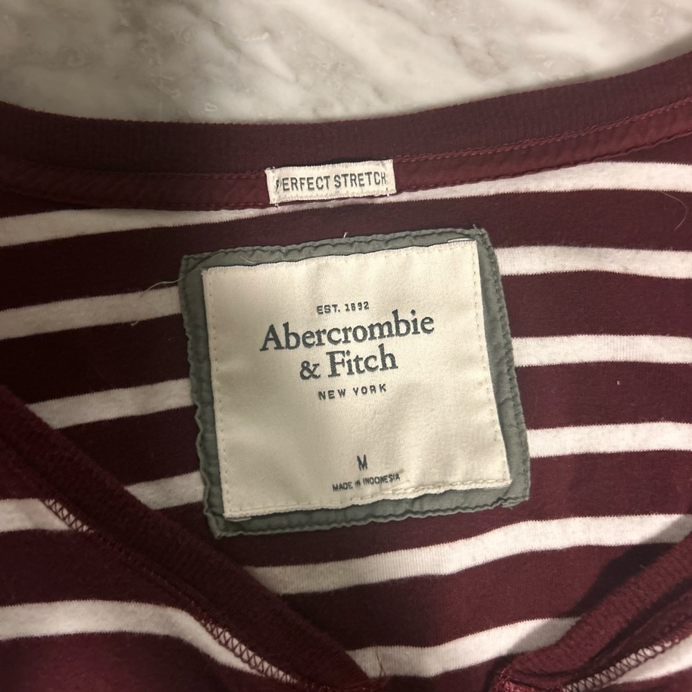 2000s Abercrombie striped shirt